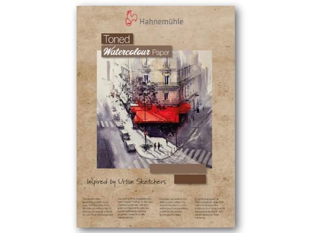 HAHNEMÜHLE TONED AQUARELLBLOCK 20X20CM 200G/M² 20 BLATT BEIGE 1