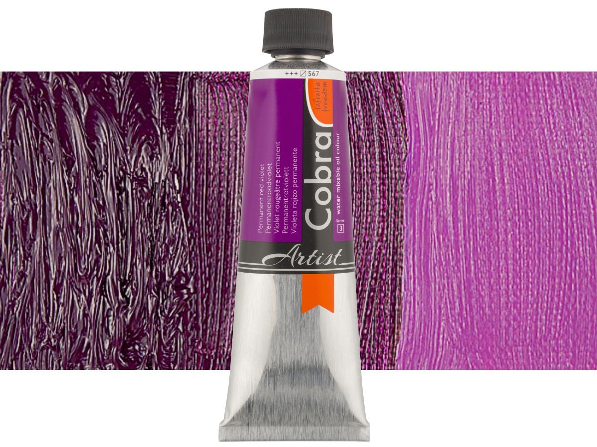 COBRA ARTIST WASSERVERMALBARE ÖLFARBE 150ML 567 PERMANENT ROTVIOLETT 1