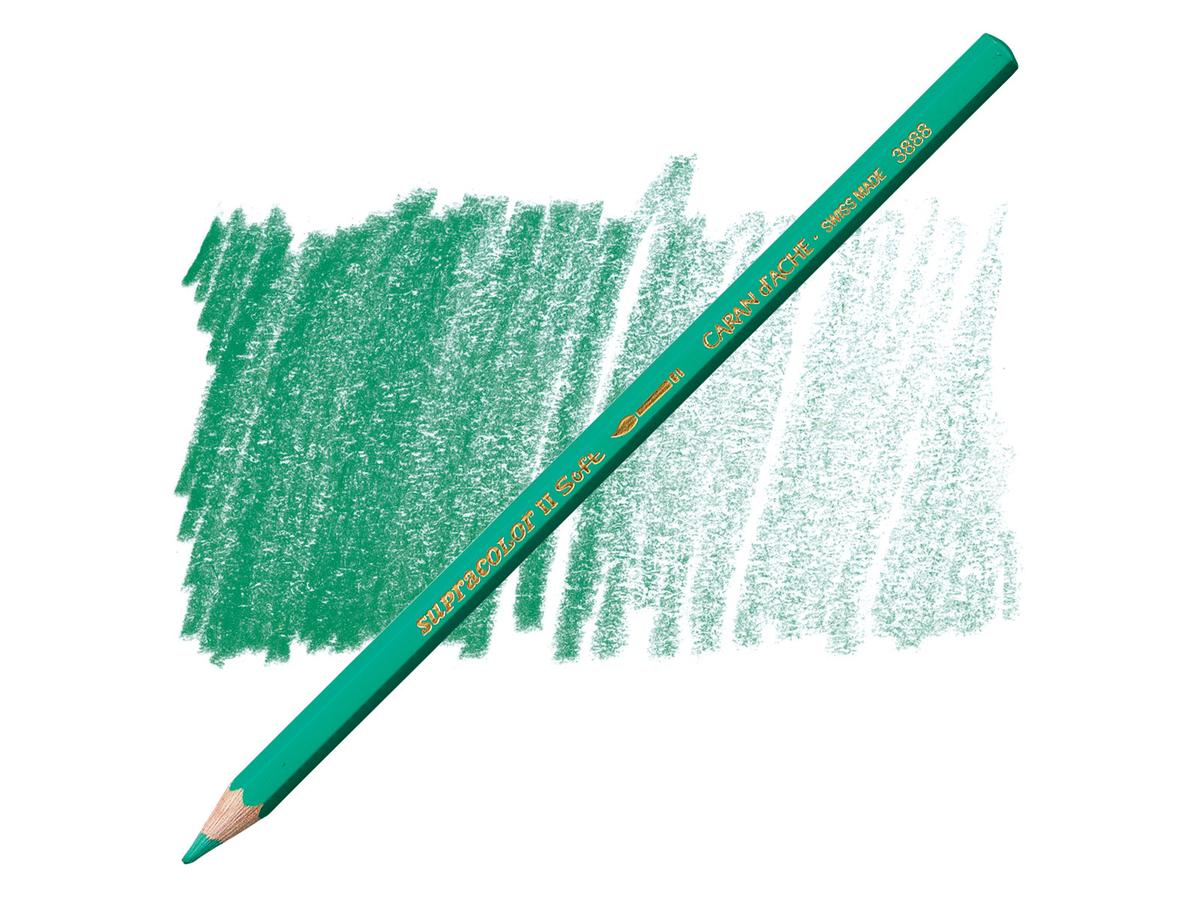 CARAN D'ACHE SUPRACOLOR 215 AQUARELLSTIFT GREYISH GRÜN 1