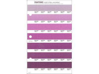 PANTONE PMS SOLID CHIPS ERSATZSEITE 81U 1