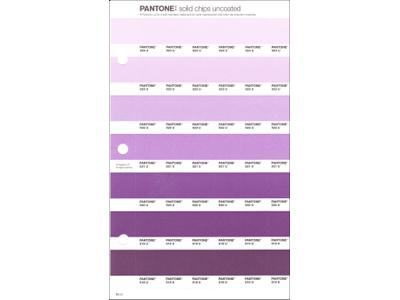 PANTONE PMS SOLID CHIPS ERSATZSEITE 84U 1
