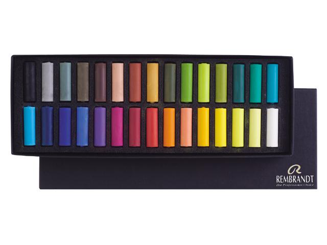 REMBRANDT SOFTPASTEL SET HALF GENERAL SELECTION 30X 1