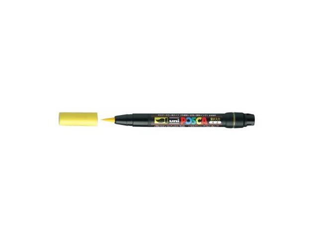 UNI-POSCA BRUSH PCF350J GELB 1