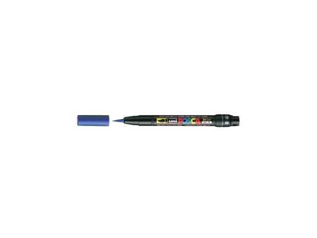 UNI-POSCA BRUSH PCF350BF DONKELBLAU 1