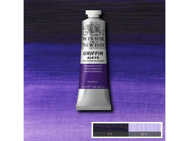 WINSOR & NEWTON GRIFFIN ALKYD 37ML S1 229 DIOXAZINE PURPLE 1