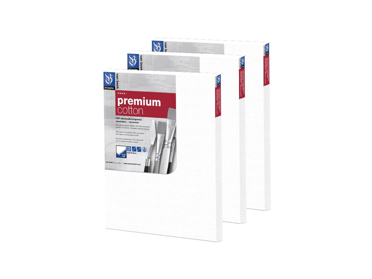 VAN BEEK PREMIUM BAUMWOLLE 60X80CM 3 STÜCK 1