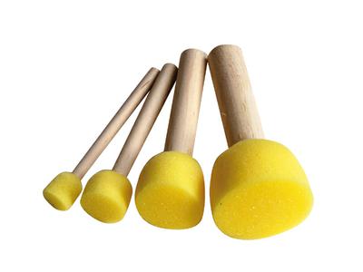 ELCO FOAM STENCIL BRUSH SET 4X 1