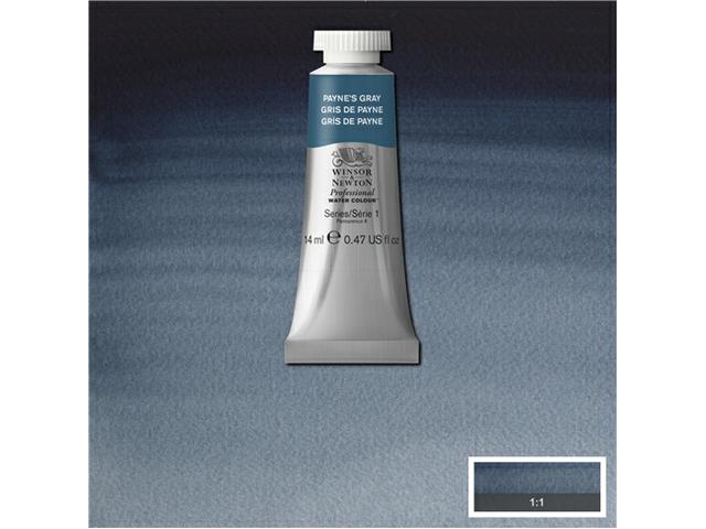 WINSOR & NEWTON AQUARELLFARBE 14ML 465 PAYNES GREY 1