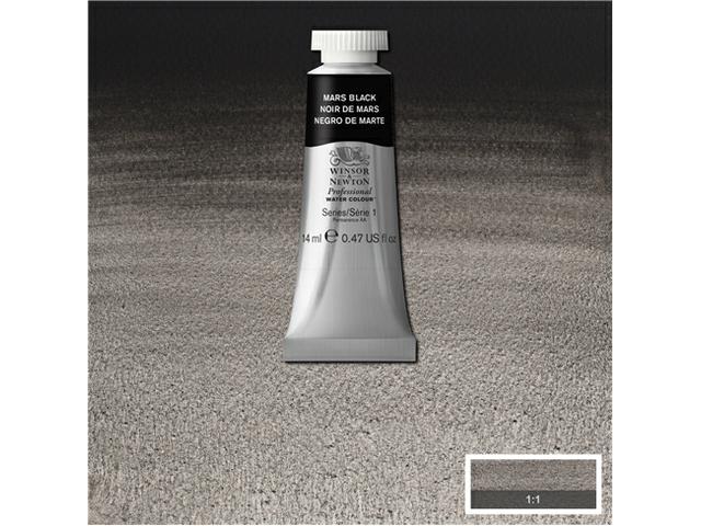 WINSOR & NEWTON AQUARELLFARBE 14ML 386 S1 MARS BLACK 1