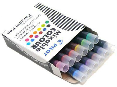 PILOT PARALLEL KALLIGRAFIE PEN VULLING 12X ASSORTIE KLEUREN 1