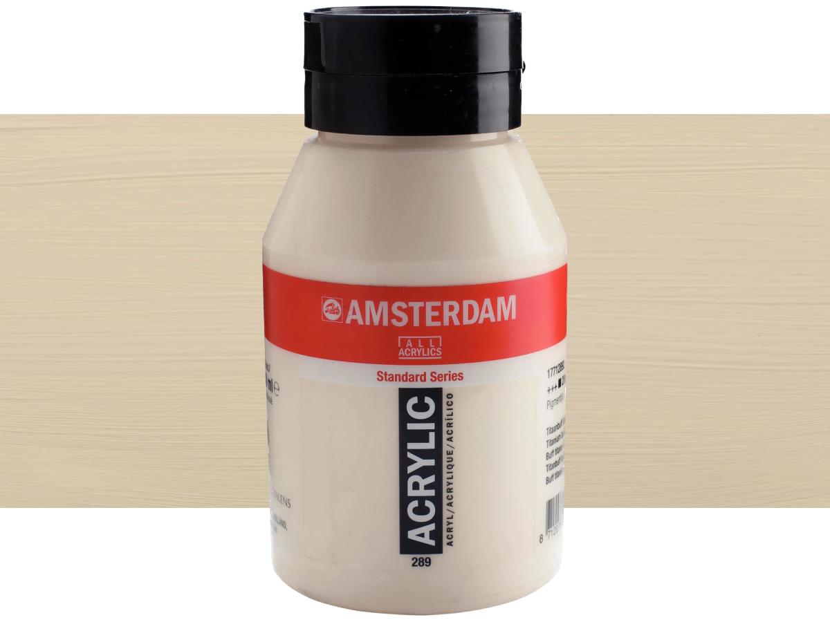 TALENS AMSTERDAM STANDARD ACRYL 1LTR 289 TITANBUFF HELL 1