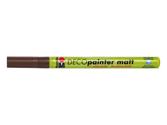MARABU DECOPAINTER CALLIGRAPHY 1-2,5MM 295 CACAO OP=OP 1