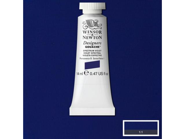 WINSOR & NEWTON DESIGNERS GOUACHE 14ML 625 SPECTRUM VIOLET 1