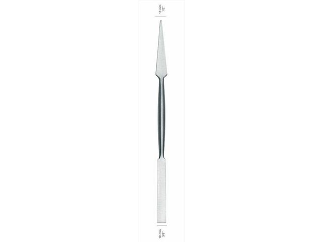 METALLSPACHTEL SPITZ FLACH (10MM,3/8+13MM,1/2) NR415 1