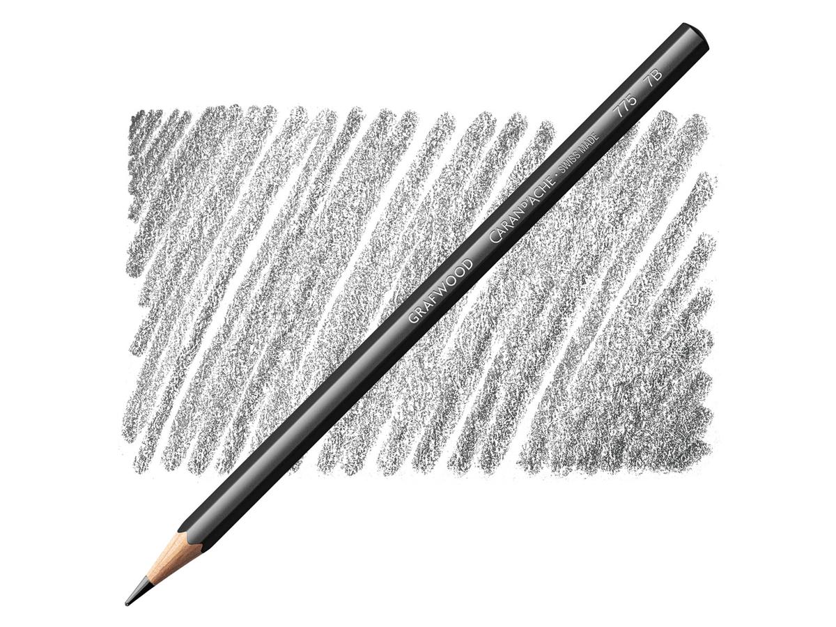 CARAN D'ACHE GRAFWOOD ARTIST BLEISTIFT EXTRA FINE 7B 1