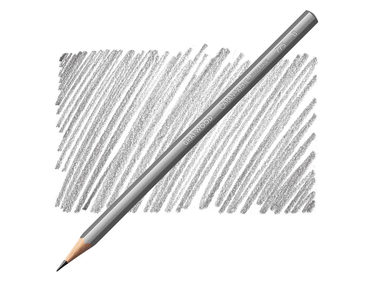 CARAN D'ACHE GRAFWOOD ARTIST BLEISTIFT EXTRA FINE 9B 1