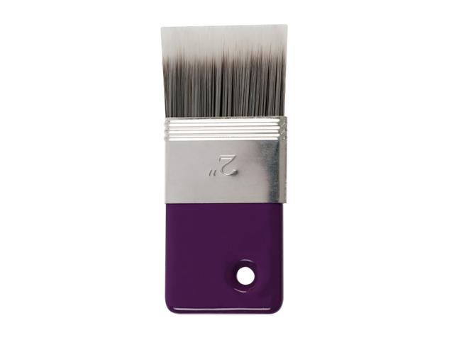 VAN BEEK GRANDISSIMO PADDLE PLAT 3 - GEEN STEEL - SYNTHETISCH HAAR 1