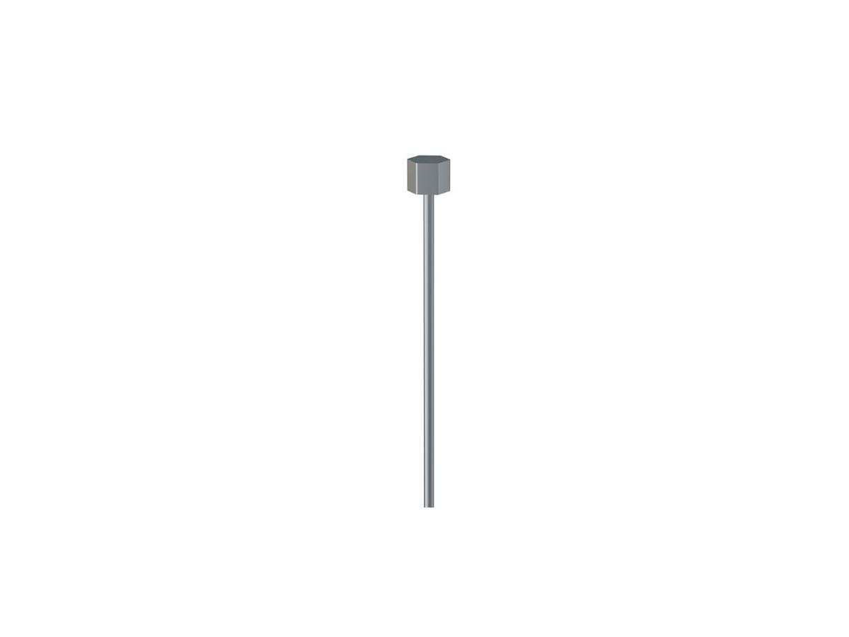 STANG+GLIJDER 3MM 150CM STAAL 1