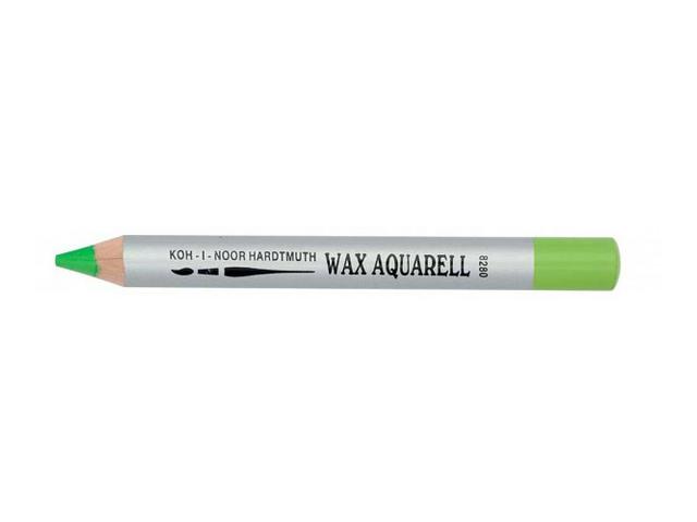 KOH-I-NOOR WACHS AQUARELLSTIFT GRUNGELB 1