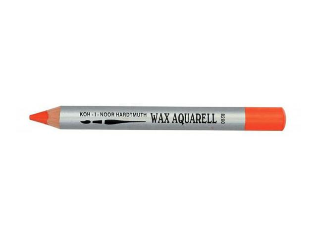 KOH-I-NOOR WACHS AQUARELLSTIFT ORANGE 1