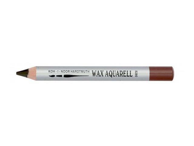 KOH-I-NOOR WACHS AQUARELLSTIFT BRAUN 1