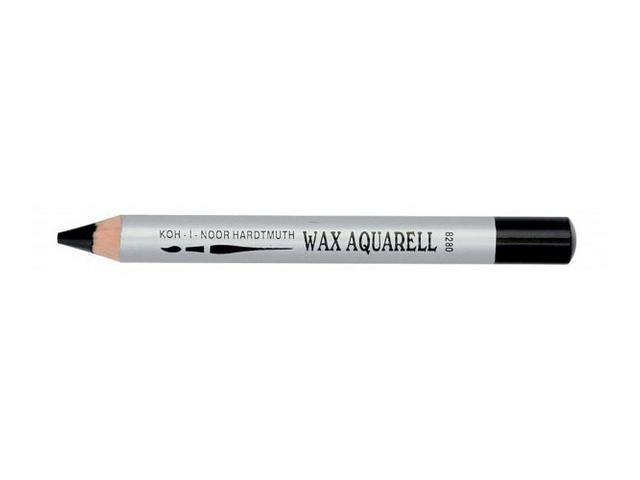 KOH-I-NOOR WACHS AQUARELLSTIFT SCHWARZ 1