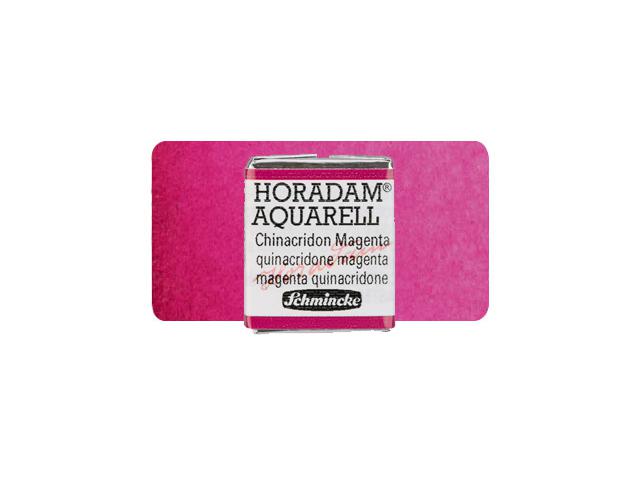 SCHMINCKE HORADAM AQUARELL 1/2 NAPF 369 CHINACRIDON MAGENTA 1