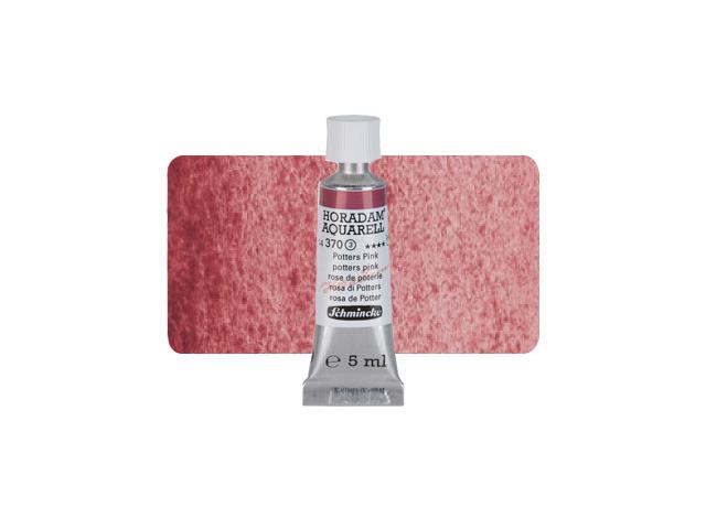 SCHMINCKE HORADAM AQUARELL TUBE 5ML S3 370 POTTERS PINK 1
