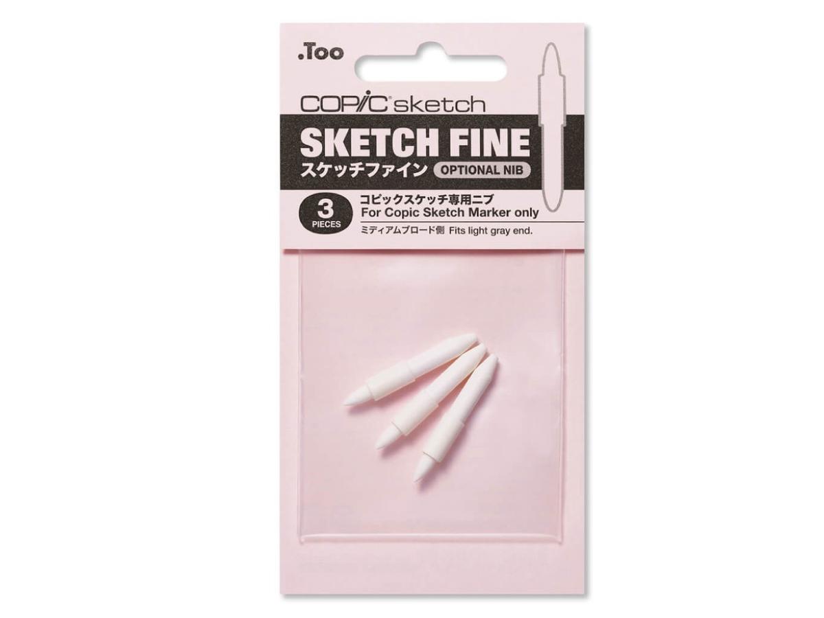 COPIC SKETCH MARKER NIB FINE 3 STÜCK 1