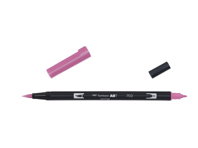TOMBOW ABT DUAL BRUSH PEN 703 ROSAROT 1