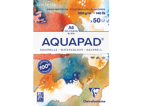 CLAIREFONTAINE  GOLDLINE AQUAPAD A6 BLOCK 50BLATT 300GRAM