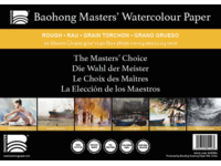 BAOHONG AQUARELLPAPIER 38X56CM 300GR RAU BOGEN