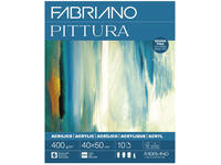 FABRIANO PITTURA ACRYLMALBLOCK 400G/M² 40X50CM 10BLATT
