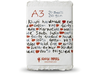 KHADI INDIA HADERNPAPIER 210G/M² A3 20 BLATT