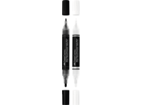 FABER-CASTELL SHAKE & PAINT BLACK EDITION ACRYLIC MARKERSET 2X