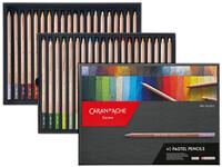 CARAN D'ACHE PASTEL PANCILS PASTELLSTIFTE SET 40X