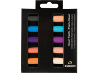 REMBRANDT SOFTPASTEL SET DESSERT PALLETTE HALBE KREIDEN 10X