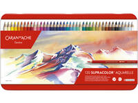 CARAN D'ACHE SUPRACOLOR AQUARELLSTIFTE 120 STÜCK