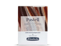 SCHMINCKE SOFTPASTELL-THEMENSET 6 × HALB BRAUN-/GRAUTÖNE