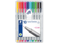 STAEDTLER TRIPLUS 334 FINELINER SET 10X