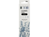 COPIC CIAO MARKERSET LIGHT COOL GREY SHADE 3+1 MULTILINER