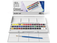 WINSOR & NEWTON COTMAN DE LUXE STUDIO AQUARELLSET  45X1/2 NAPF