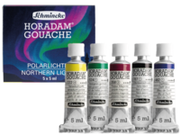 SCHMINCKE HORADAM GOUACHE SET POLARLICHTER 5X 5ML WECK=WECK