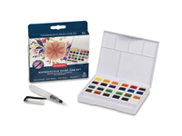 DERWENT AQUARELLFARBEN SET WATERCOLOUR 24 NÄPFCHEN