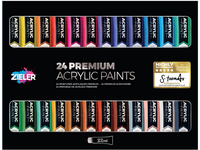 ZIELER ACRYLFARBENSET 24 X 22ML
