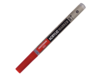 AMSTERDAM ACRYL MARKER 1-2MM RUND SILBER