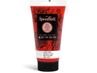 SPEEDBALL WATER-SOLUBLE BLOCKPRINTING INK 75ML HELL ROT