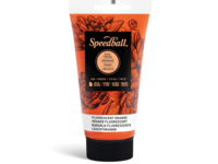 SPEEDBALL WATER-SOLUBLE BLOCKPRINTING INK 75ML LEUCHTORANGE