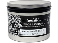 SPEEDBALL PROFESSIONAL RELIEF INK  236ML SERIE 1 SUPERGRAFIC SCHWARZ