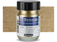 SCHMINCKE OIL BRONZE 50ML RICH PALE GOLD 802